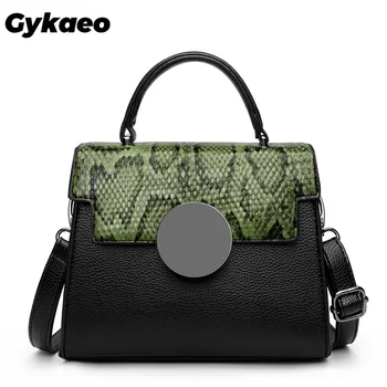 

Gykaeo Luxury Handbags Women Bags Designer Handbags High Quality 2020 Sac A Main PU Leather Crossbody Messenger Bags for Women