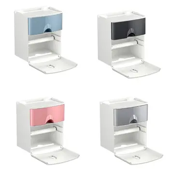 

Toilet Paper Holder Wall Mounted Toilet Paper Holder with Shelf Bathroom Holder