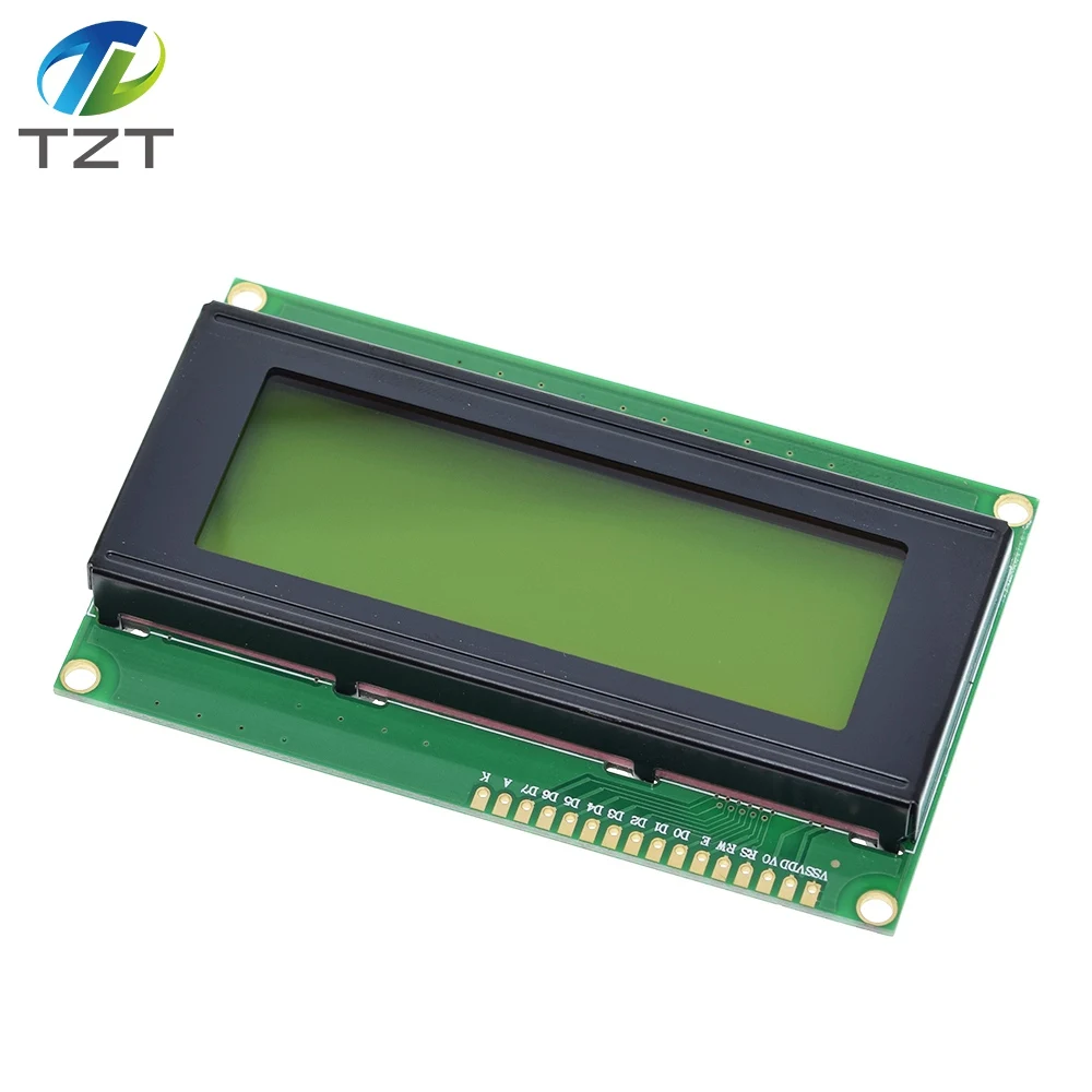 Плата lcd 2004 20*4 lcd 20X4 5V синий экран lcd 2004 Дисплей lcd модуль lcd 2004 Зеленый для arduino