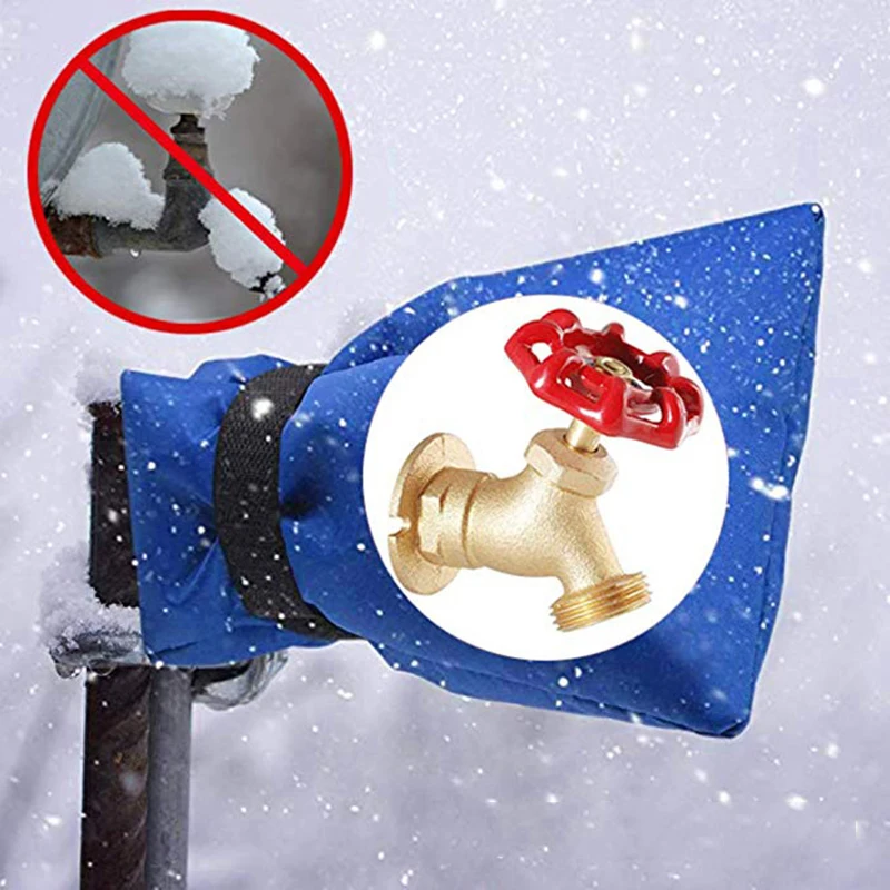 

Winter Faucet Insulation Covers, Hose Cover Socks, Outdoor Faucet Antifreeze Insulated Long Water Faucet Cover Socks Winter