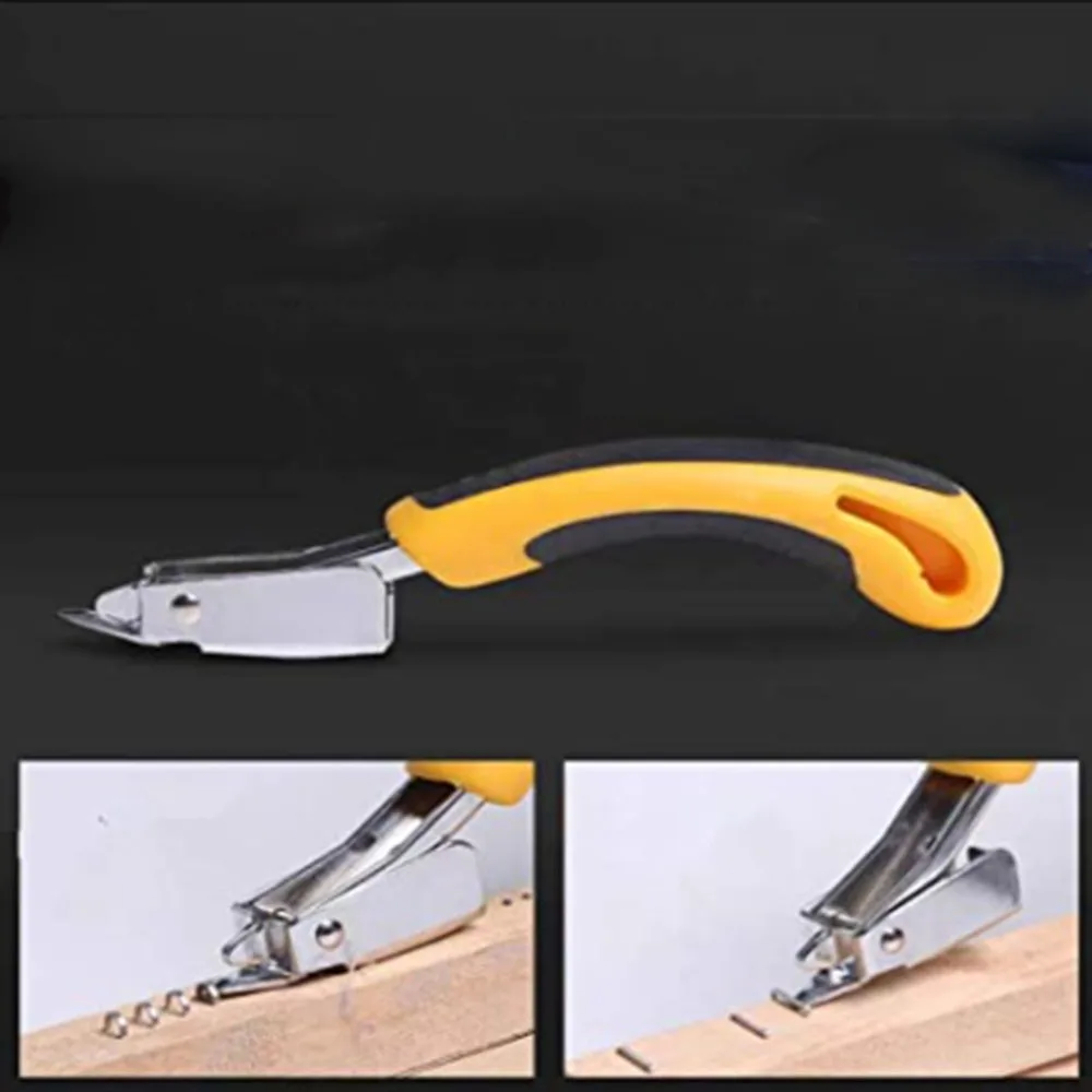 1Pcs Staple Puller Tools Upholstery Construction Heavy Duty Staple Remover Tack Lifter Office Claw Tools Puller Removing