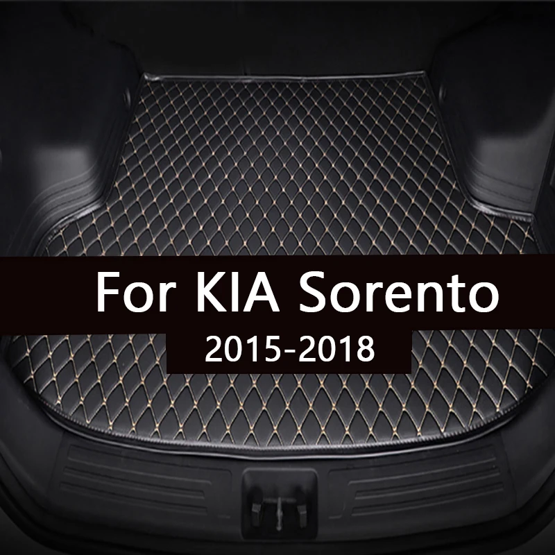 Car trunk mat for KIA Sorento five seat 2015 2016 2017 2018 cargo liner