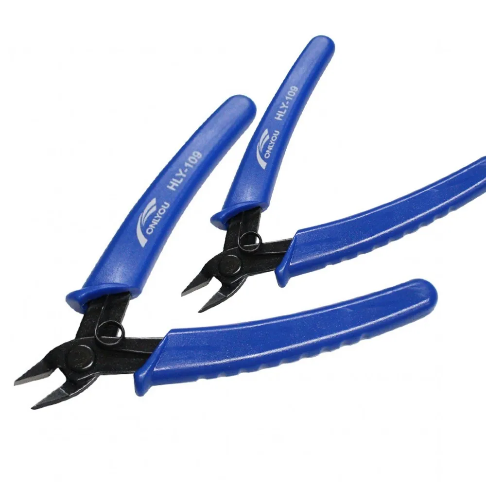 

Electrical Wire Cable Cutters Cutting Side Snips Flush Pliers Nipper Anti-slip Rubber Mini Diagonal Pliers Hand Tools
