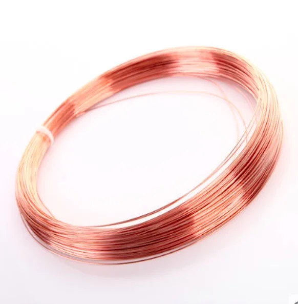 

20meters/lot Diameter:0.2mm Copper Wire Red Conductive Copper Wire