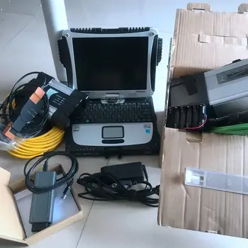 

auto diagnosis new for b mw icom next a b c + mb star c5 sd c5 connect + VAS6154 with 2020.09v software SSD in CF19 laptop CF-19