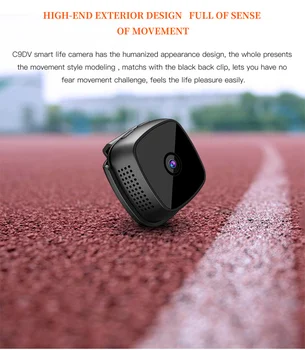 

1pc C9 DV Surveillance Camera 1920x1080 HD Night Vision Motion Detection Video Intelligent Mini Camera with Back Clip