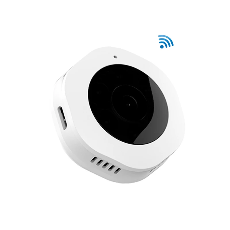 Wi-Fi мини охранная Камера Espia Oculta беспроводной микро DVR Kamera небольшой ночного видения камеры видеонаблюдения Поддержка Скрытая sd-карта - Цвет: White-H6 WIFI