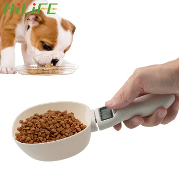 

Pet Feeder Cup 800g/1g Portable Measuring Scoop Cup Kitchen Scale Spoon Pet Food Scale Cup Pet Food Scale With Led Display