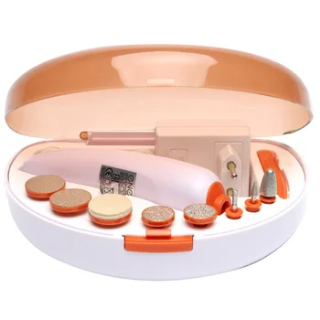 

1 Set Household Nail Clipper Tools Kit Electric Manicure Mahine Kit Automatic Nail Clippers Set Portable Nail Trimmer Set for Ki