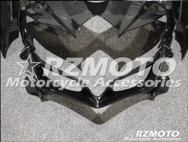 Мотоциклетный обтекатель abs комплект для SUZUKI GSXR600 750 K8 2008-2010 углеродное волокно узор переводная вода печать Магазин № 0128