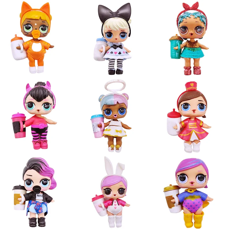 Lol Surprise UNICORN Queen Bee Rocker GLITTER Dolls set boy girl kid toy gift