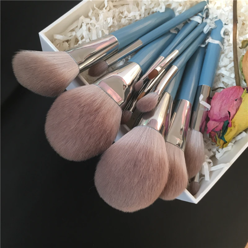 

Super soft quick drying Cosmetic Brush Suit Eye shadow Blush Powder Brush Travel wear makeup brush Cosmetic tool