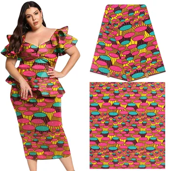 

black color wax african real wax veritable wax for patchwork sewing by 6yards/lot