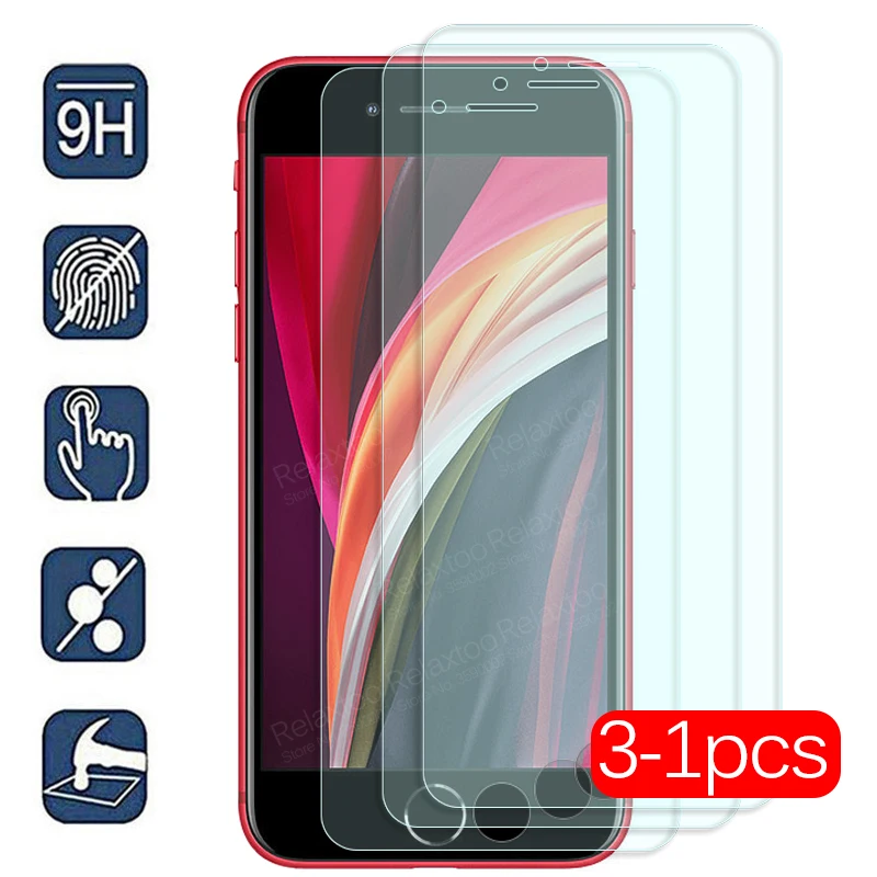 Защитное стекло для iphone se 2020 3 шт. aifon se2 se2020 | Мобильные телефоны и аксессуары