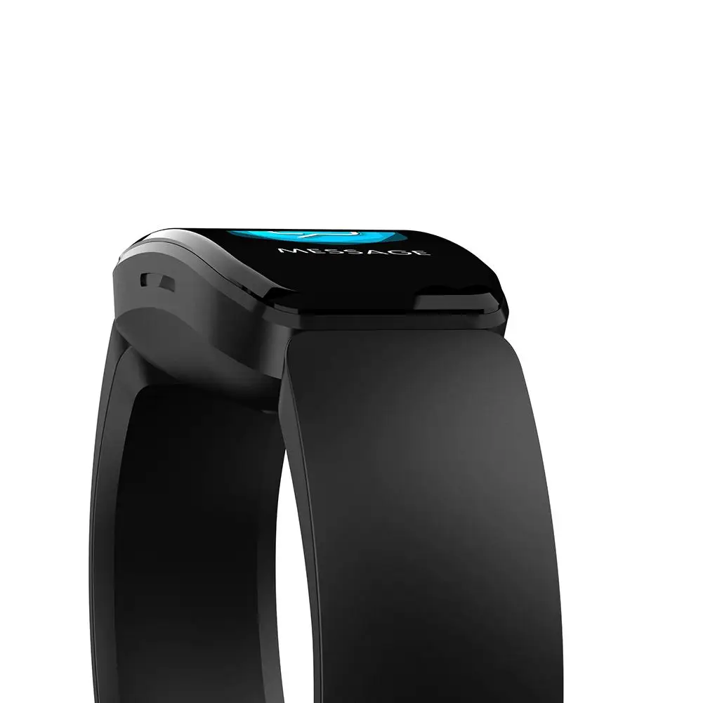 Bluetooth умный спортивный браслет пульсометр с 1,14 дюймовым сенсорным цветным экраном водонепроницаемые часы для подсчета шагов