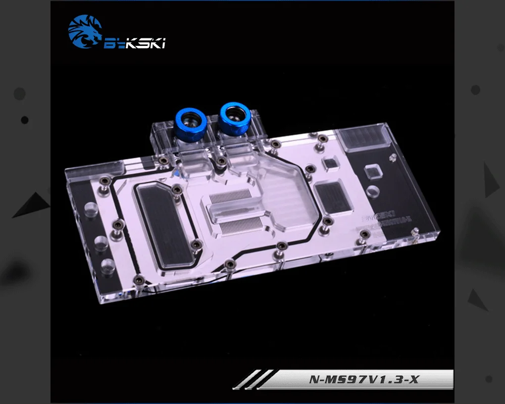 Bykski N-MS97-X, полное покрытие Графика карты блок водяного охлаждения RGB/RBW для MSI GTX970 игровой 4GD5 v1.1
