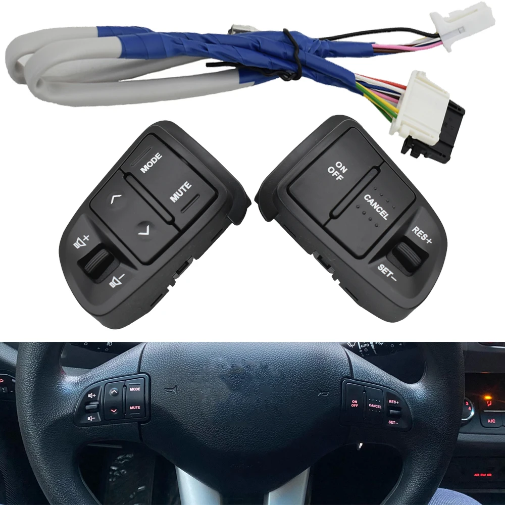 New Multifunction Steering Wheel Button For KIA Sportage Audio Volume