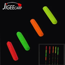 JIGEECARP 12 шт. пенопластовая баллонная установка поплавок EVA для рыбалки Поплавковый наконечник визуальные бобы красный оранжевый желтый зеленый клемма принадлежности