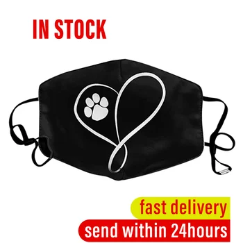

1pc Print Dust-proof Facemask Mouth Face Cover Washable Reusable Cotton Dustproof Windproof Foggy Haze Masque Mascarillas