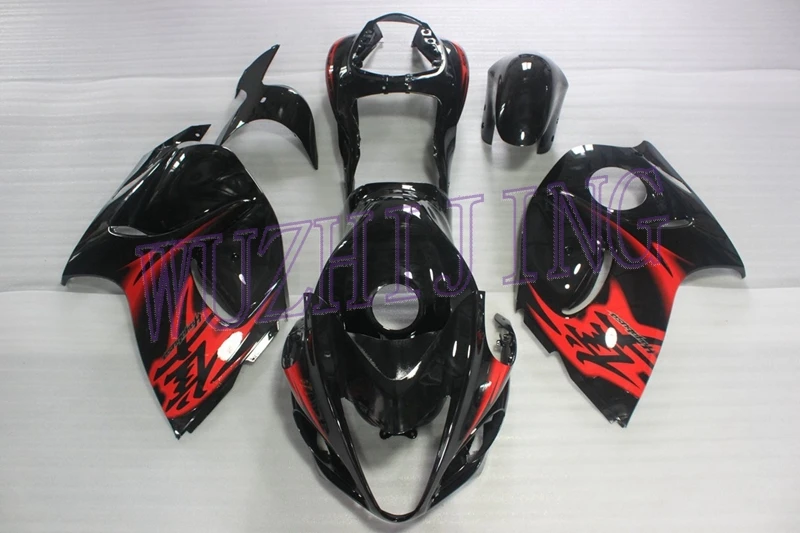 Обтекатели HAYABUSA 2009 Обтекатели для Suzuki GSXR1300 2013 черный красный обтекатель abs GSXR 1300 2008