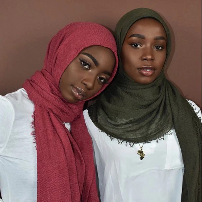 Цена, новинка, модный мусульманский хиджаб, шарф, femme musulman, мягкий хлопковый платок, исламский платок хиджаб и обертывания