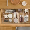Transparent Desk Drawer Organizers Acrylic Storage Box Jewelry Makeup Organizer For Cosmetic Closet Organizer For Small Things 3