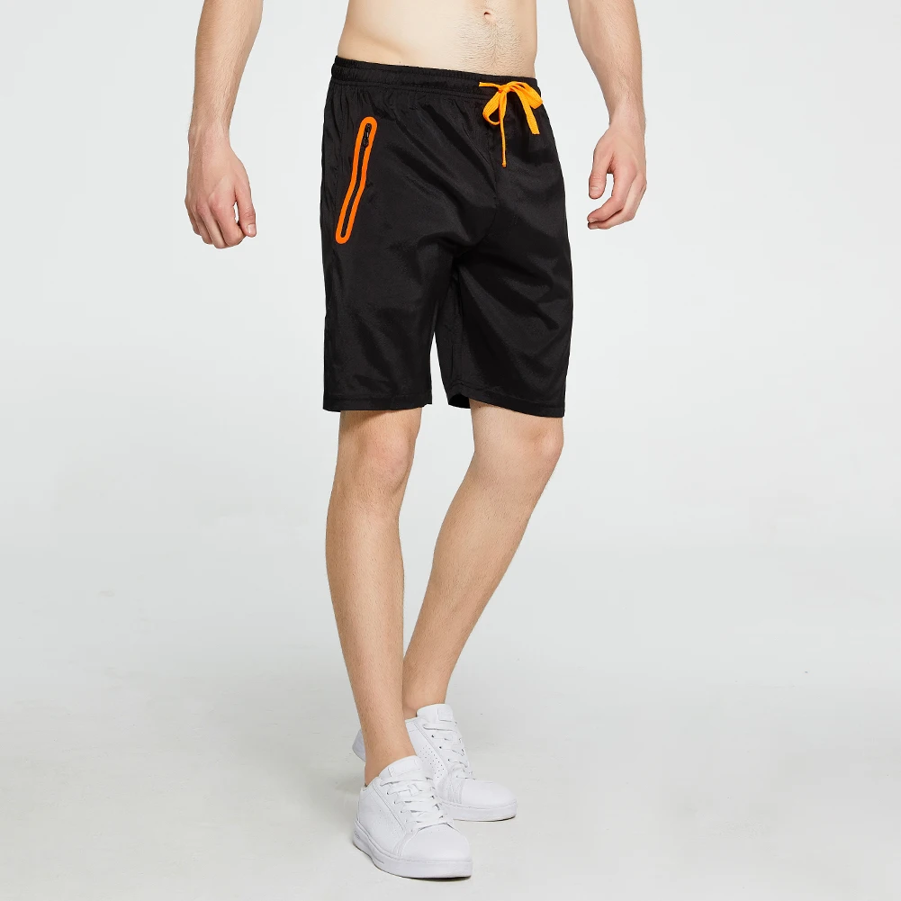 

Шорты мужские спортивные быстросохнущие, дышащие Пляжные штаны для бега, спортзала, баскетбола, модные эластичные, европейские размеры, лето