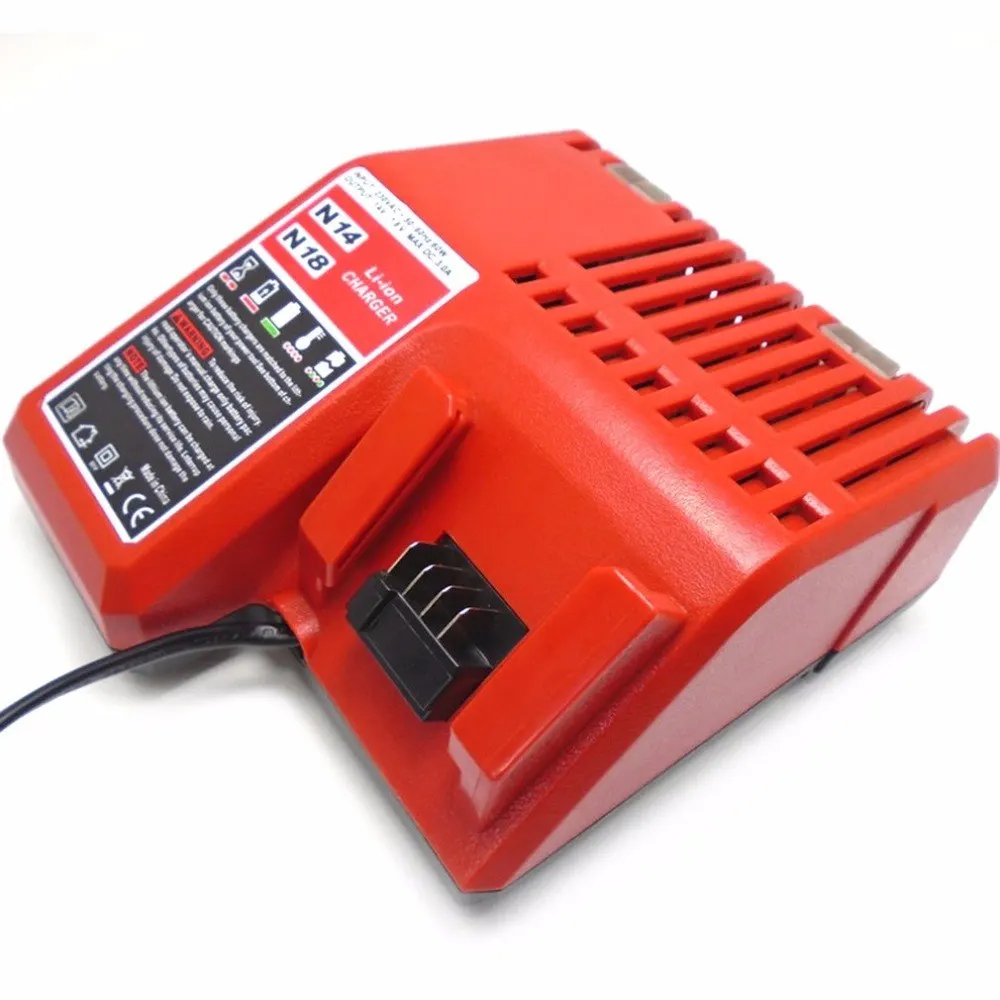Сменное зарядное устройство для Milwaukee M18B4 M12-18C 48-11-1850 48-11-1852 48-11-1840 14,4 V-18 V литий-ионный аккумулятор