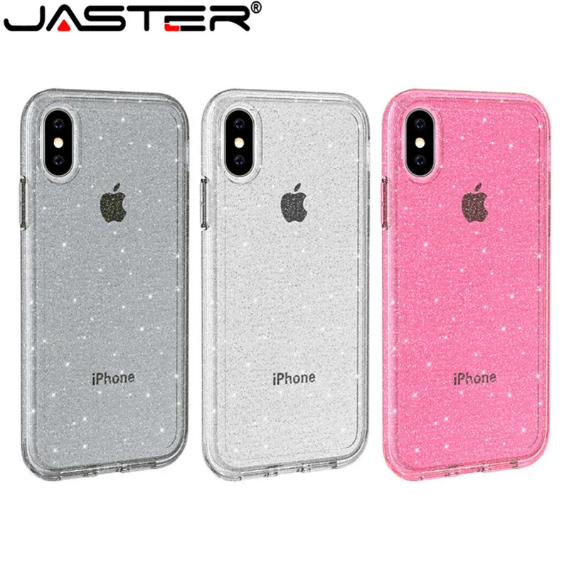 

JASTER Luxury TPU case for iphone Xs max Xr Xs phone cover 360 degree protection for iphone Xs max glitter cases 2018 new arriva