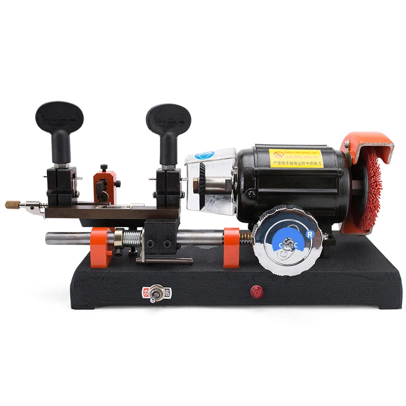 

Free Shipping key cutter machine 220V/110V Horizontal Key Copy Machine Manual