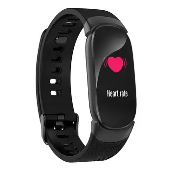 

Hot Sale QW16 Smart Bracelet Blood Pressure Heart Rate Monitor Sports Fitness Track Waterproof Smart Electronics for Android IOS
