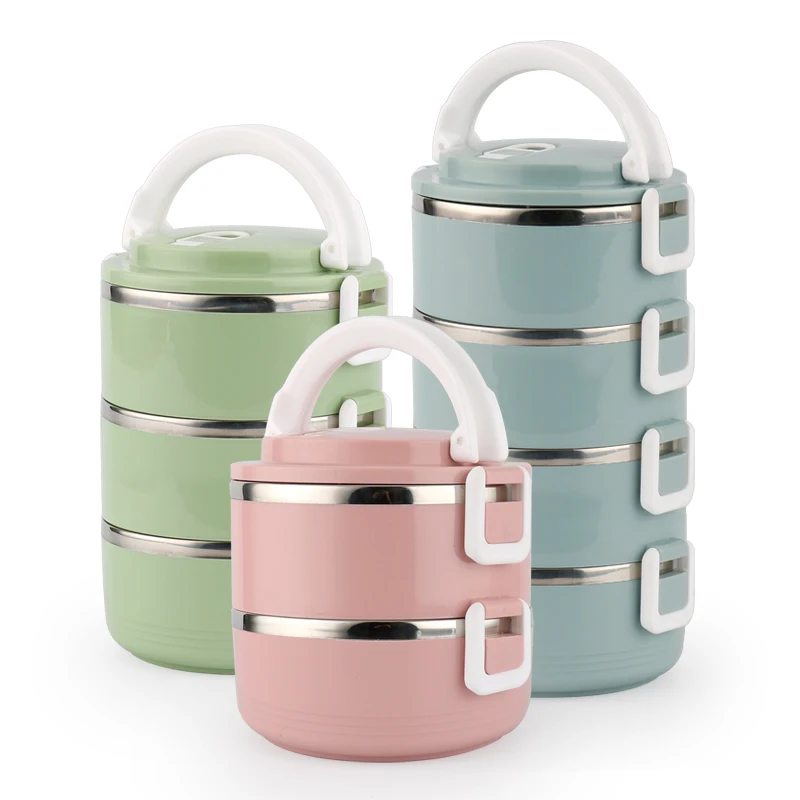 Stainless Steel Thermos Lunch Box For Kids Japanese Adult Bento Box