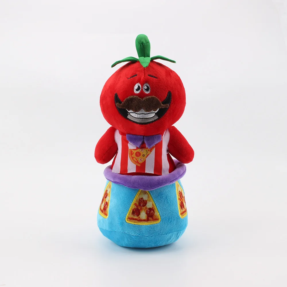 

LoveCCD 30CM Cute Tomato Head Plush Toy Game Stash Stuffed Doll Toy Kids Gift Stuffed Fortress Night Doll A20#NO