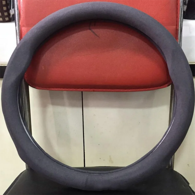 Carbon fiber Universal Suede Car Steering Wheel Cover for Volkswagen Golf 7 GTI Golf R MK7 Polo Scirocco