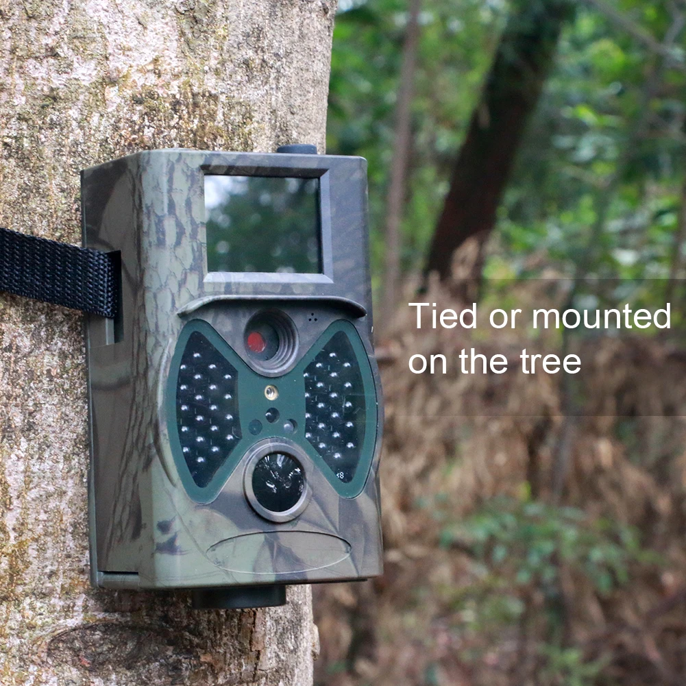 Photo Traps Hunting Trail Camera 16MP 1080P Night Vision Hunter Cameras Digital Infrared Cams Surveillance HC300A hunting trail camera trail camera