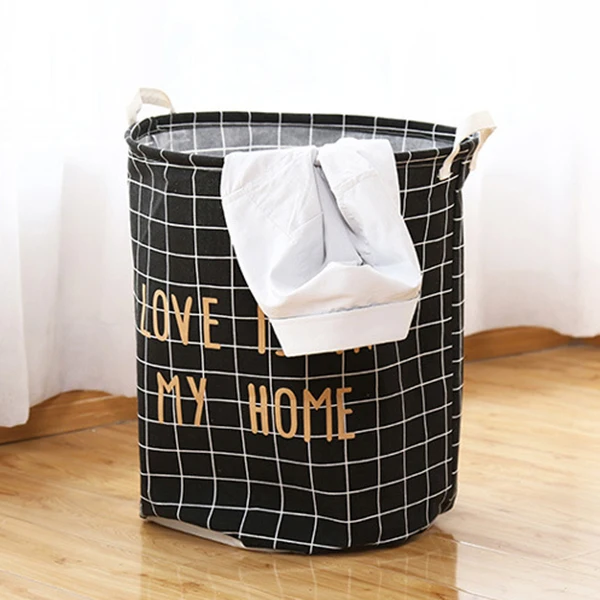 

Waterproof Storage Basket Organizer Convenient Storage Container for Office Bedroom Laundry Foldable SLC88
