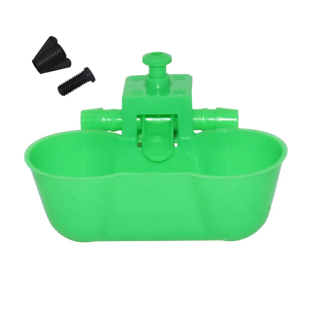 1 Pcs Water Cup Chicken Fountain Bird Poultry Watering Equipment Waterer For Chickens Breeding Quail Drinker Drinking Bowl bird water drinker