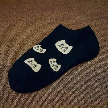 

Ani-16 men women unisex simple short socks 2 colors