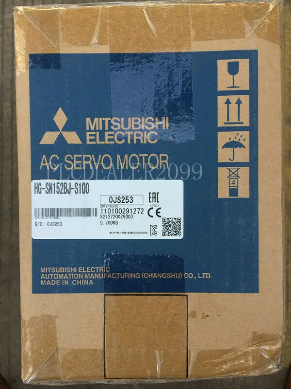 1 шт. Mitsubishi HG-SN152BJ-S100 HGSN152BJS100 серводвигатель переменного тока