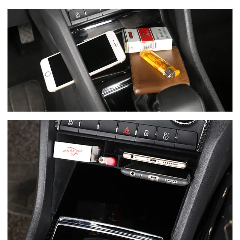 Lsrtw2017 for Skoda Kodiaq Karoq Gt Car Central Control Storage Plate Trims Interior Mouldings Accessories 2016-2020 Styling Lsrtw2017 for Skoda Kodiaq Karoq Gt Car Central Control Storage Plate Trims Interior Mouldings Accessories 2016-2020 Styling