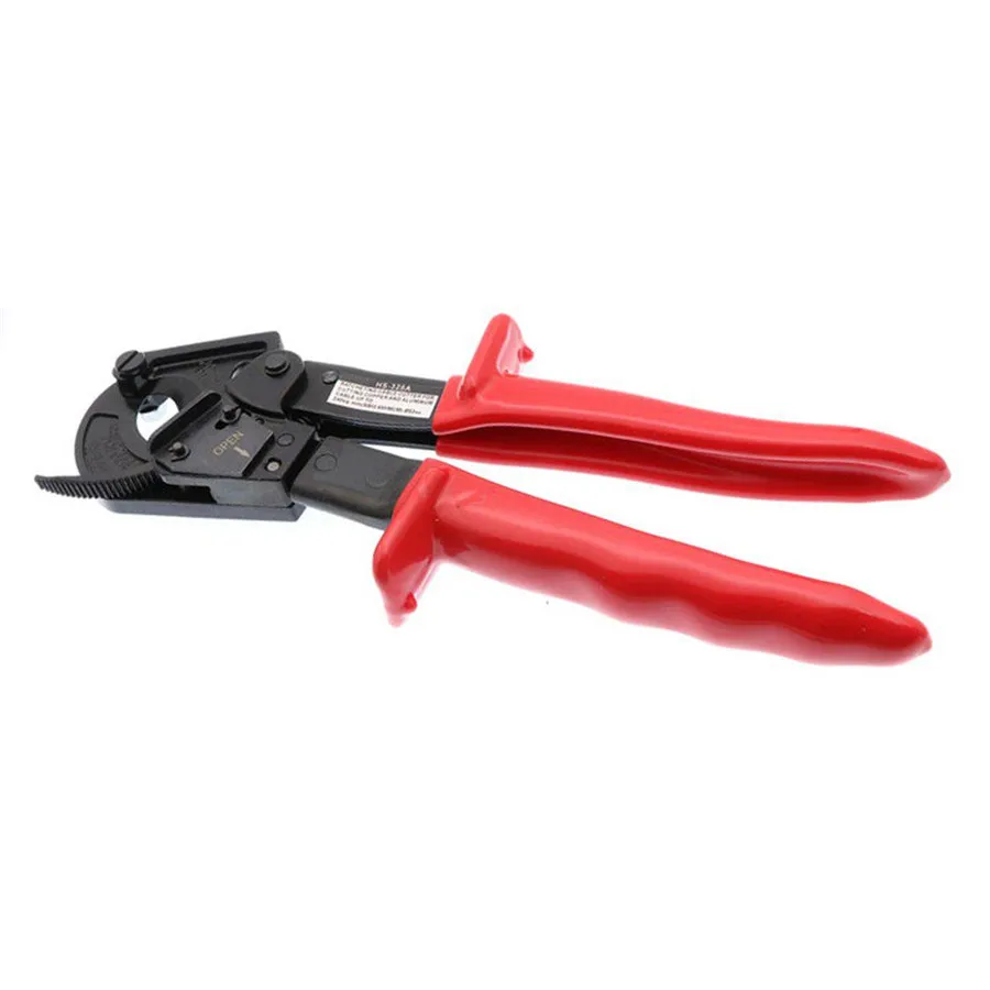 Smilemano HS-325A 240 мм Ручная трещотка кабельный резак плоскогубцы, кабельный резак с храповым механизмом плоскогубцы ручной инструмент Ручные плоскогубцы для большого кабеля
