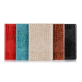 

Case for Samsung Galaxy Tab S6 10.5 T860 SM-T860 SM-T865 2019 10.5" Fashion Crocodile PU Leather Case Cover tab s6 SM-T860 Case