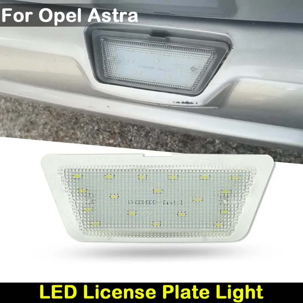 Для Opel Astra G 1998 1999 2000 2001 2002 2003 2004 Автомобильный задний белый светодиодный