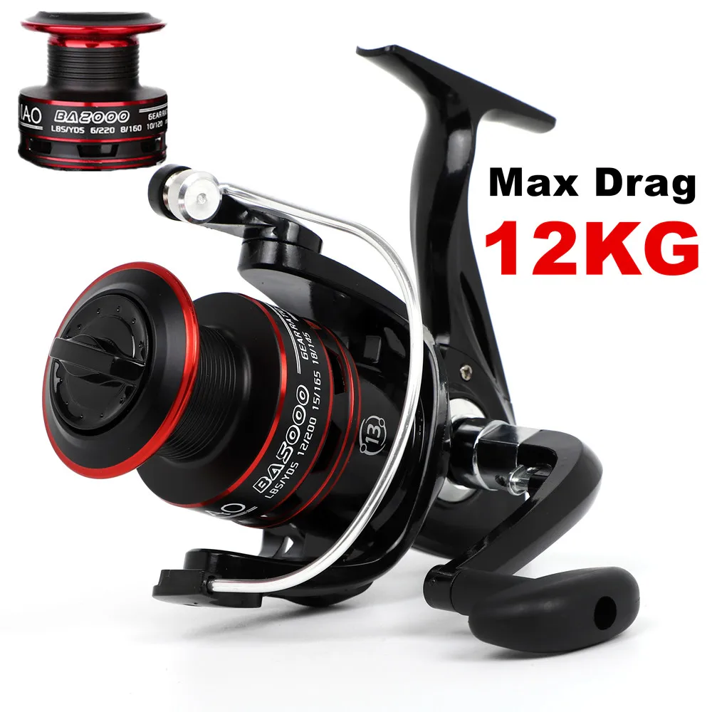 2021 Metal Spool Fishing Reels Spinning 812kg Max Drag 5.21 High