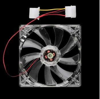 

120mm pc computer fan 4 LED Light 12CM Fan PC CPU Cooling Cooler Fan for Computer Case CPU Cooler Radiator Computer Accessories
