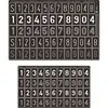 AM-WORKS LW35029 1/35 German Turret Numbers & Letters - Medium - Stencil Mask 1