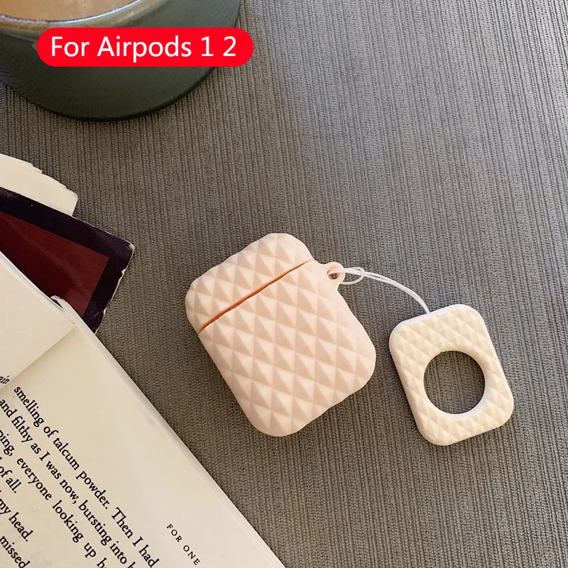 255 Милый мультяшный чехол для наушников для Apple Airpods, силиконовый мягкий кожаный чехол s для Airpod 1 2, аксессуары для зарядки, защитный чехол - Цвет: 255