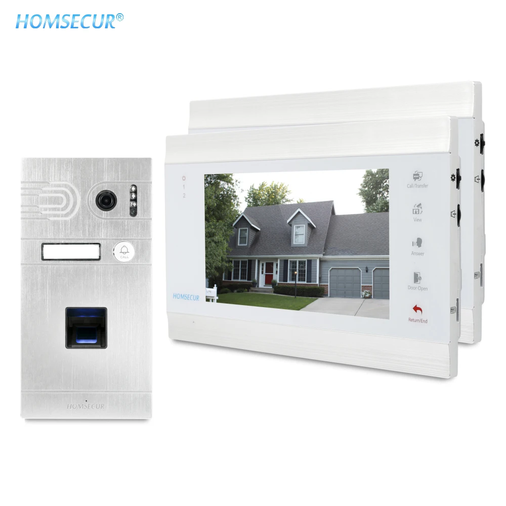 HOMSECUR 7\ Hands-free Video&Audio Smart Doorbell 1.3MP with Motion Detection BC061HD-S+BM705HD-W HOMSECUR 7\ Hands-free Video&Audio Smart Doorbell 1.3MP with Motion Detection BC061HD-S+BM705HD-W