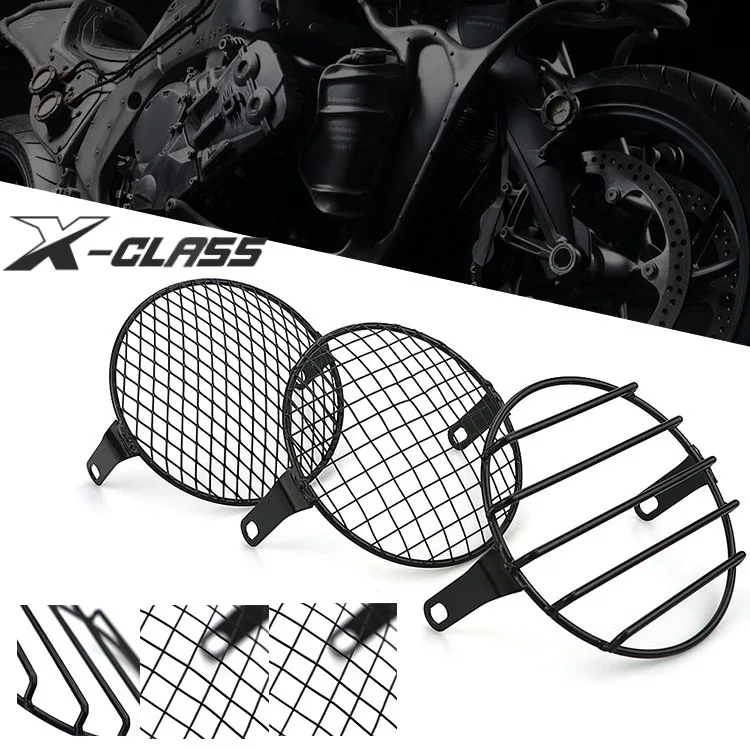Aluminum Alloy Motorcycle Headlight Cover 7 Inch Motorcycle Headlight