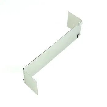 

New 10" 20" Adjustable Rectangle Scalable Steel Mousse Ring Cake Baking Mold (Color: Silver)